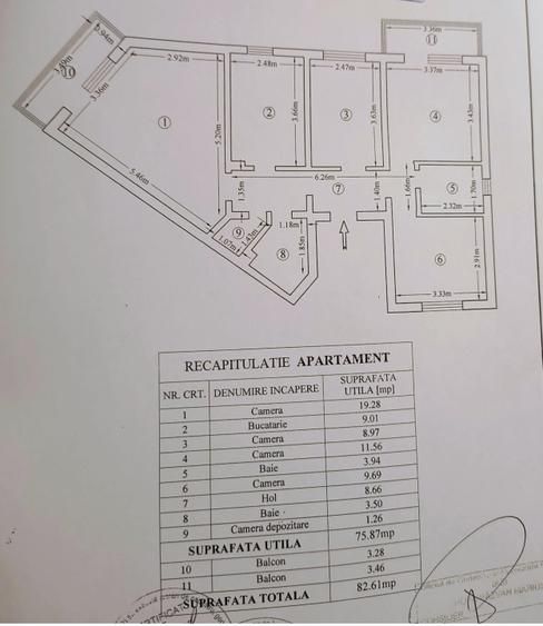 Apartament 4 camere, Dec., et. 3/4-Bld. Chimiei -Tudor Vladimirescu - Poză 10