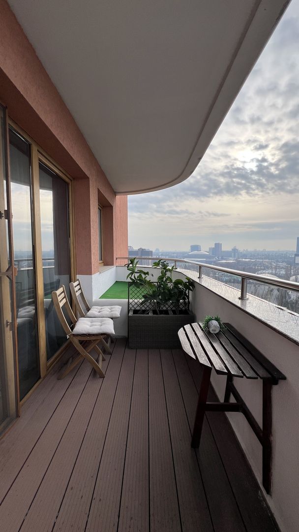 2 camere mobilat si utilat | vedere panoramica - Poză 14