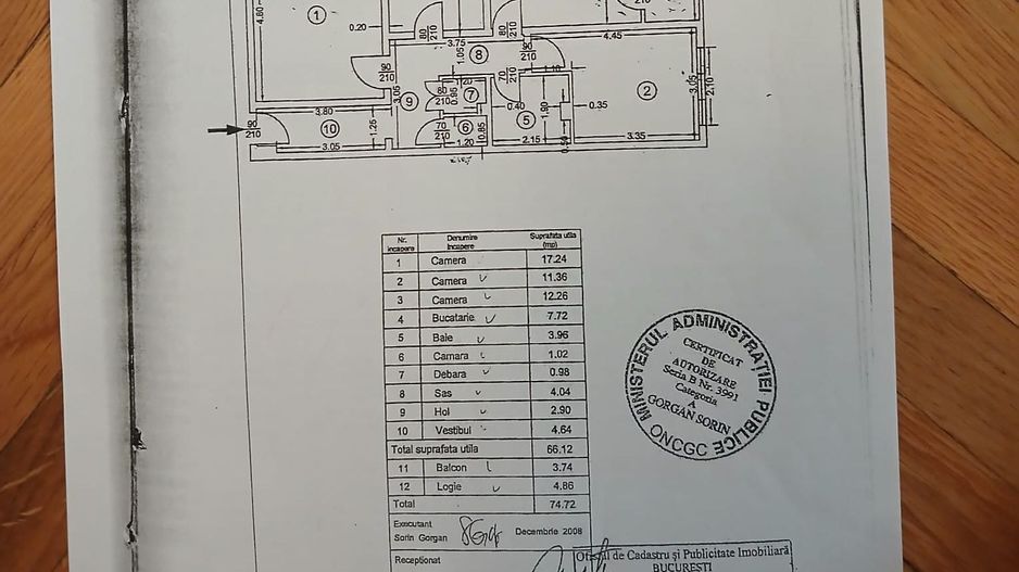 Apartament 3 camere de vanzare Pacii - Poză 20
