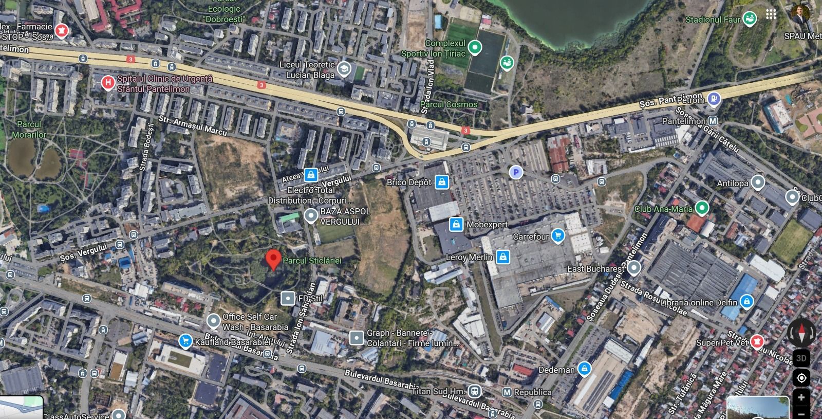 Teren autorizatie metrou Republica 1500 mp bld Basarabia - Poză 9