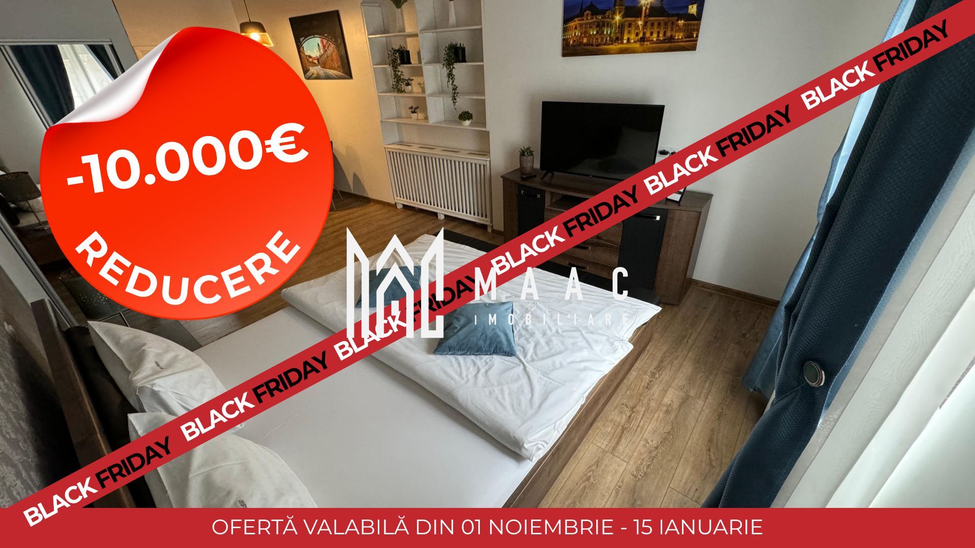 BLACK FRIDAY | 2 Garsoniere | Etaj 1 | Ultracentral - Poză 1