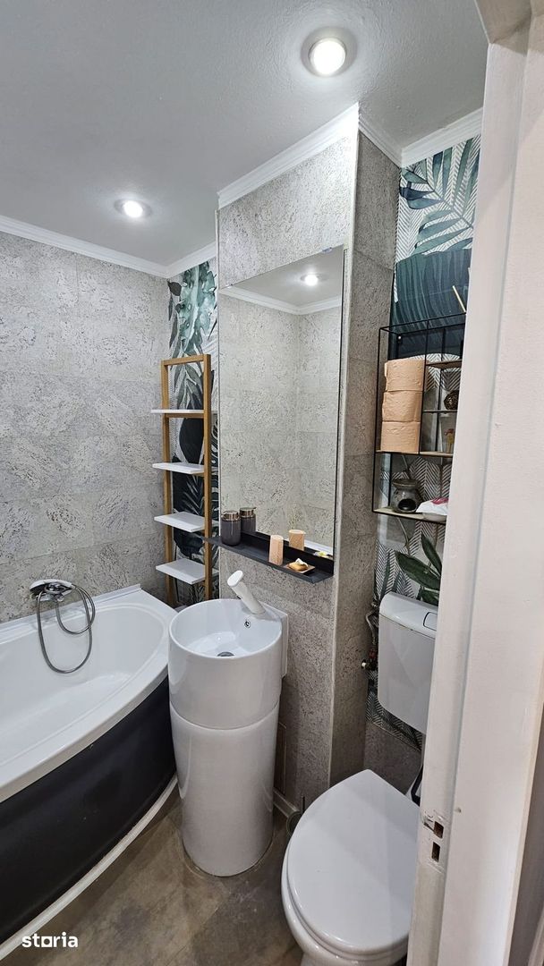 Apartament 2 camere renovat, mobilat modern, cat friendly, etaj 9, Mega Mall - Poză 8