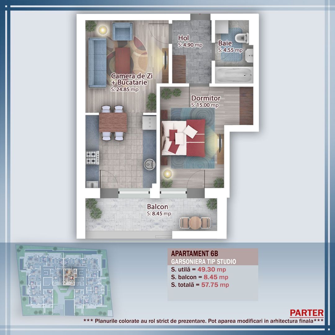 Oferta Lansare 2 camere  incalzire pardoseala - Schiță 11