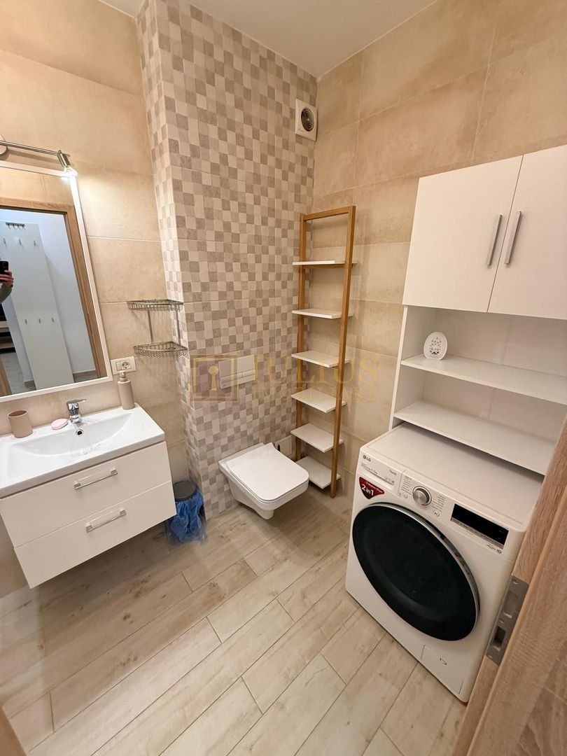 2 camere| Dumbravita| apartament mobilat lux| loc de parcare| lift| - Poză 14