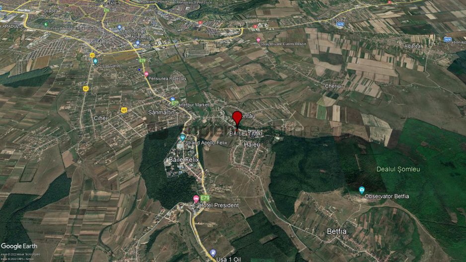 Sapient | Teren intravilan situat în Băile 1 Mai - Poză 3
