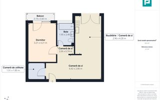 Apartament 2023, etaj 1, Oncea, complet mobilat - Poză 10