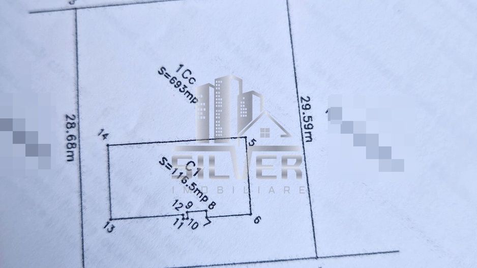 Casa individuala cu teren de 693 mp/CF. - Poză 7