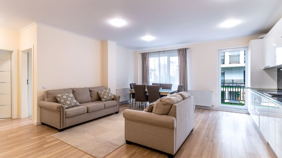 Apartament 2 camere, 55 mp + 2 balcoane, parcare, Aurel Gurghianu - Poză 5