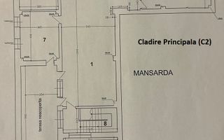 VATRA LUMINOASA -Agricultori | Cladire 1900mp din 2001 | Teren 1030mp - Schiță 7