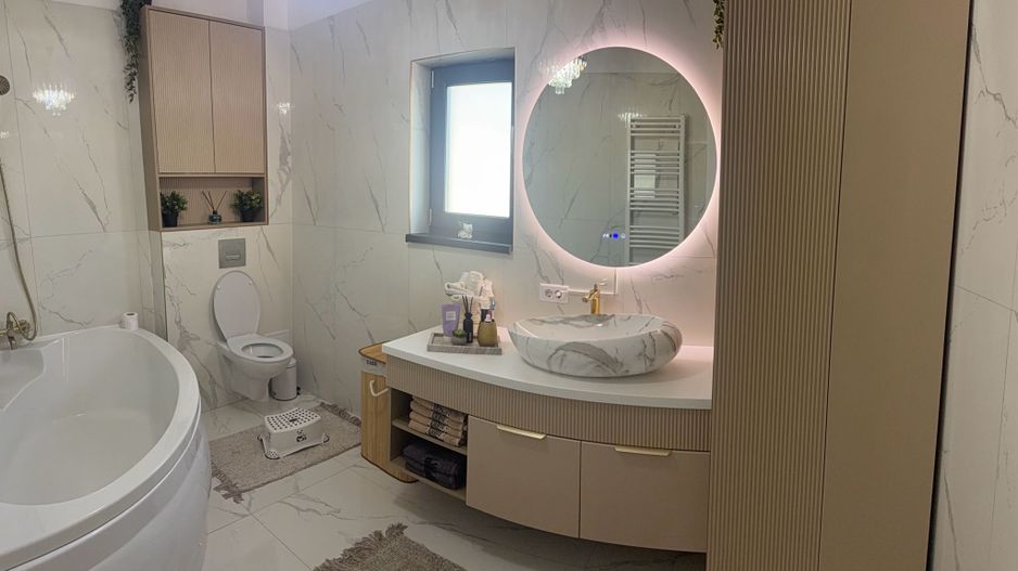 140 m2 Utili  | Complet mobilată și utilată- Mutare Imediata - Poză 21
