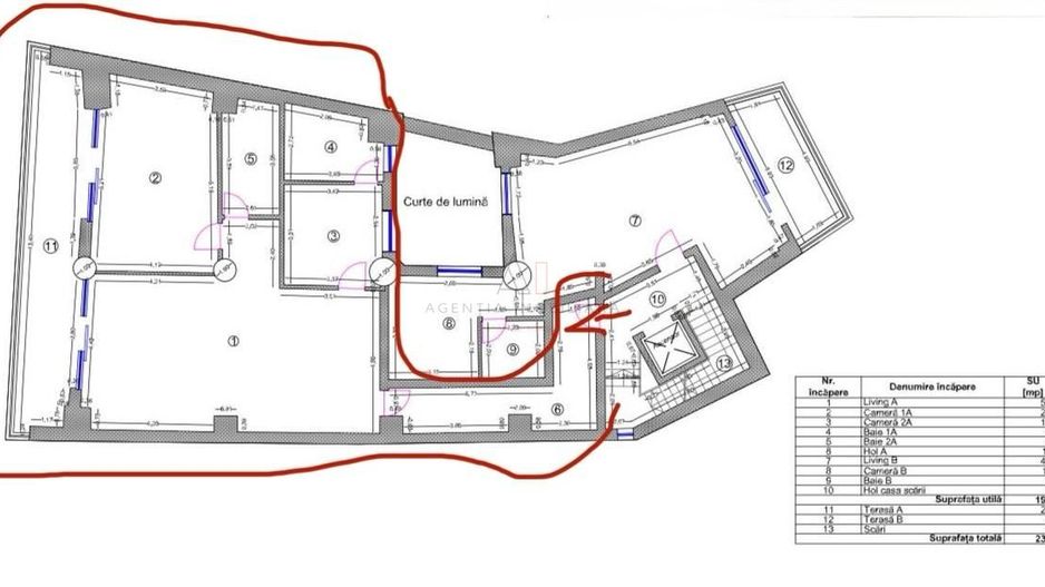 Bloc Nou 2025 /Piata Rosetti/ 3 Camere/ 0% Comision 143 mp - Poză 11