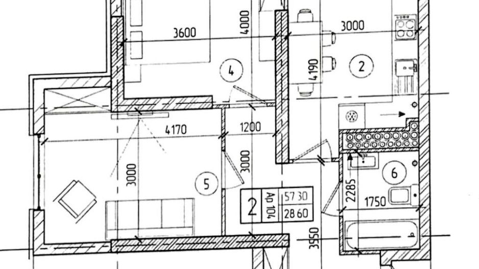 Vânzare, apartament, 2 camere, strada Dimineții, Botanica - Poză 3