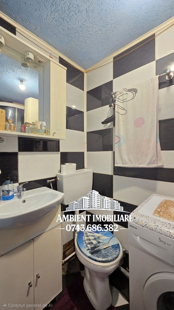 Cameră de cămin, mobilată și utilată, etaj 3, VASLUI - zona PROCOPIU; - Poză 4