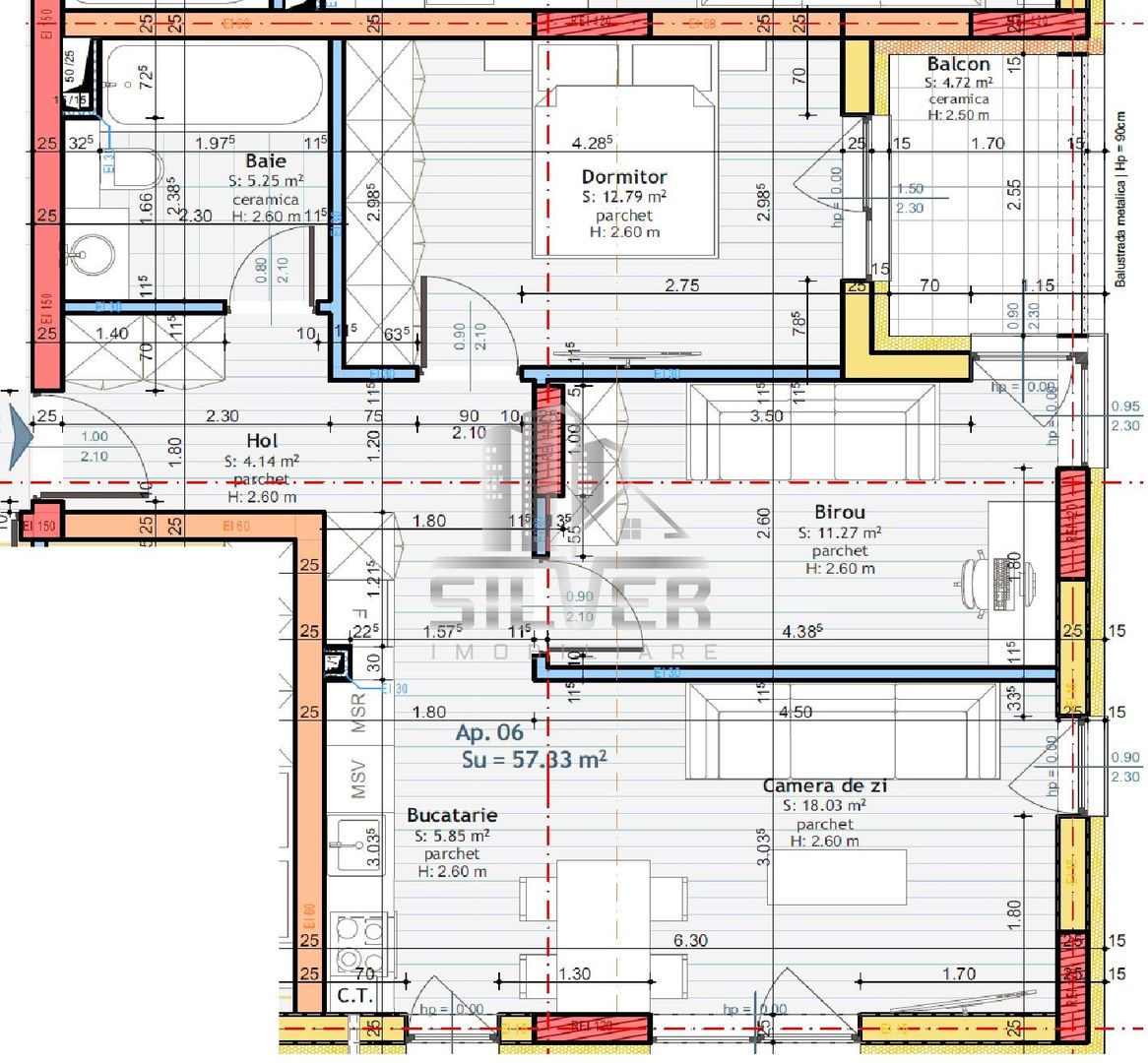 Apartamente 2 - 3 camere finisate in Floresti, zona Somesului - Poză 12