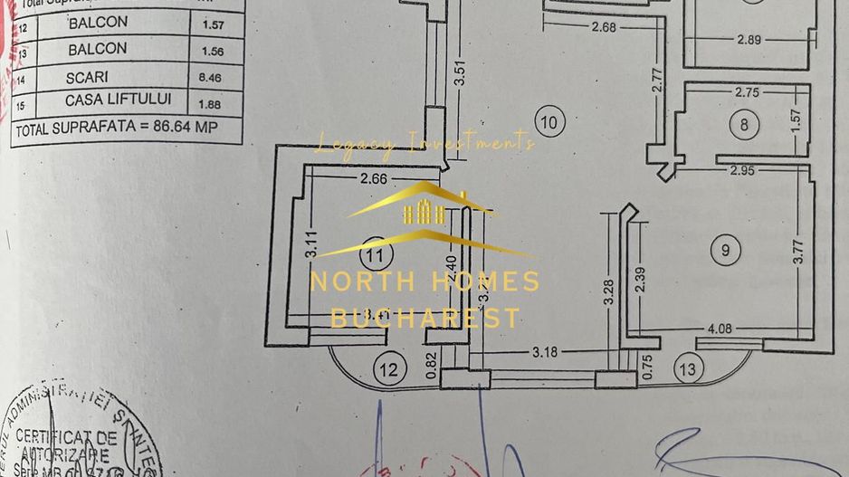 Apartament 3 camere si 2 bai in bloc boutique - Floreasca / Dorobanti - Poză 12