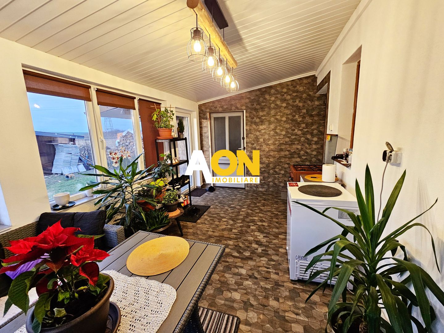 Casa noua, mobilata, utilata, 3 camere, 1521 mp teren, Santimbru - Poză 7