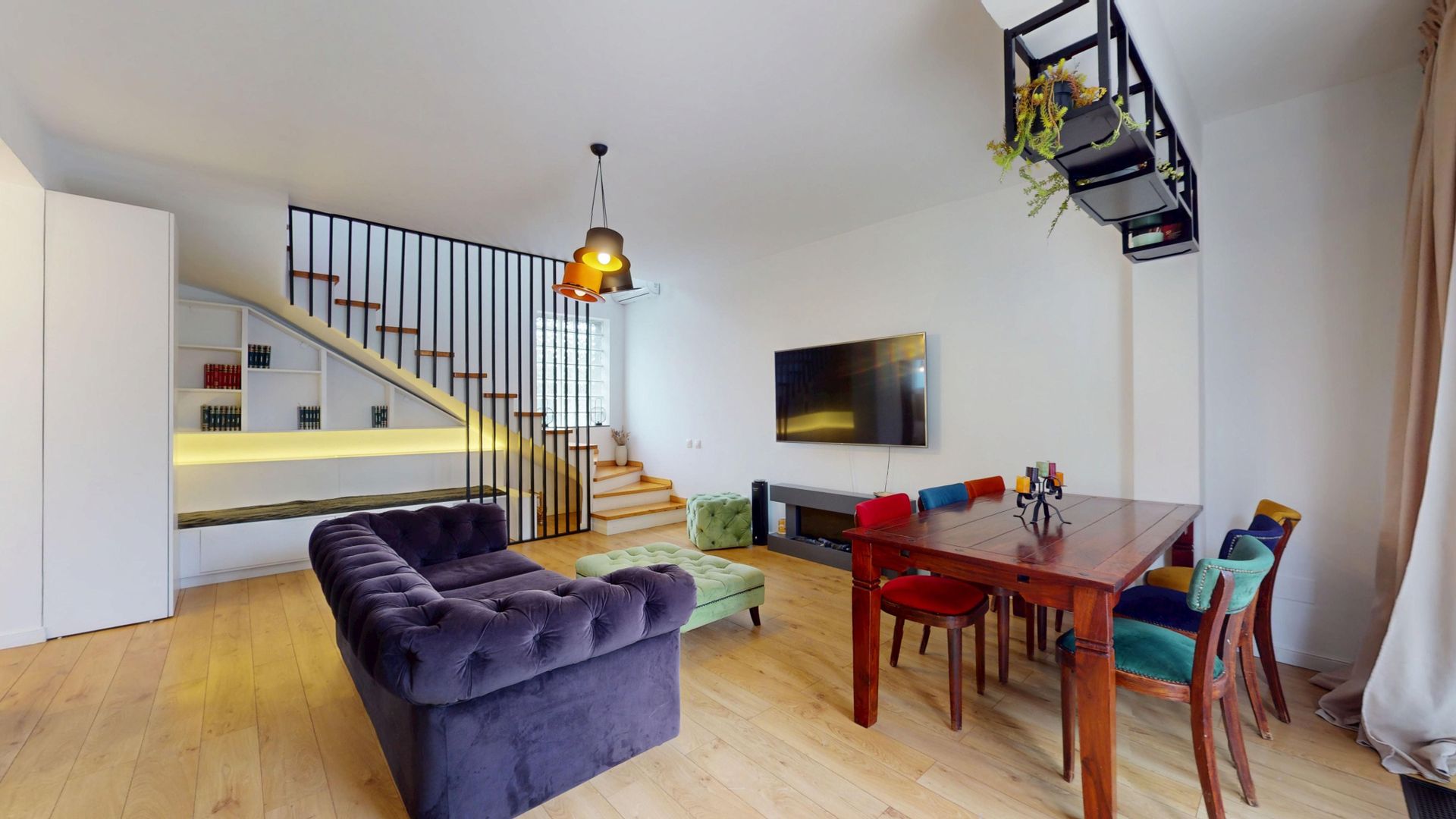 Popesti-Leordeni central vila individuala 130m utili curte 200 mp - Poză 3