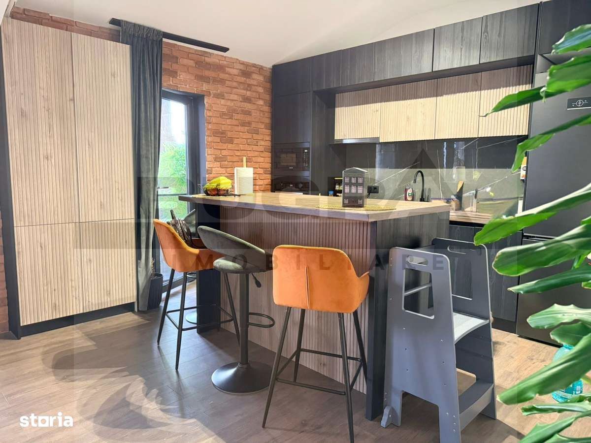 Apartament de 2 camere ultrafinisat, 59,6mp, parcare, nou, Apahida - Poză 1