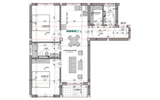 Apartament 3 camere - 2 bai, logie (YND-25C-GIO-ap.11) - Poză 2