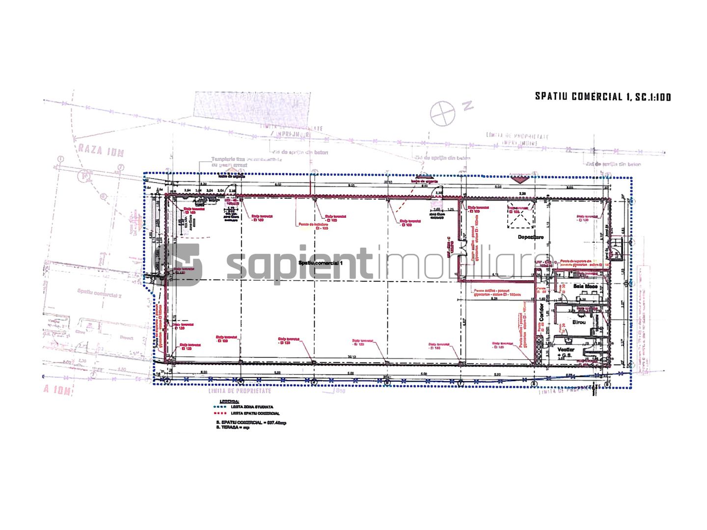 Sapient | Galerie comercială în Tileagd, jud. Bihor - Schiță 4