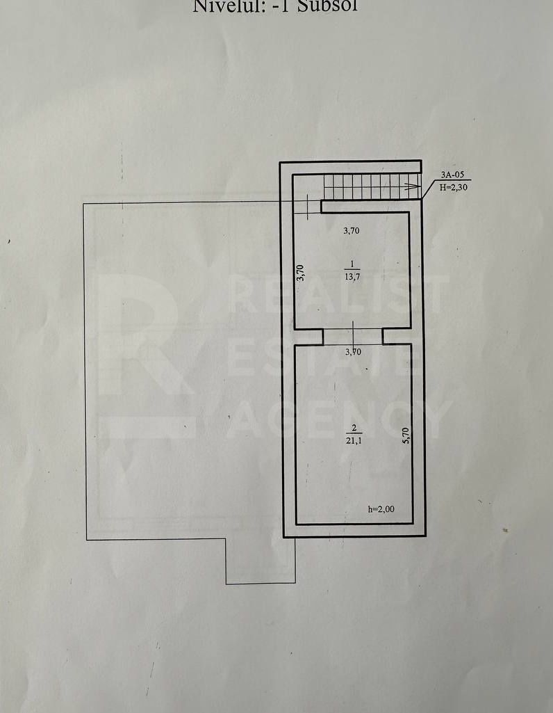 Chirie, spațiu de birouri, 236 mp, strada București, Centru - Schiță 18