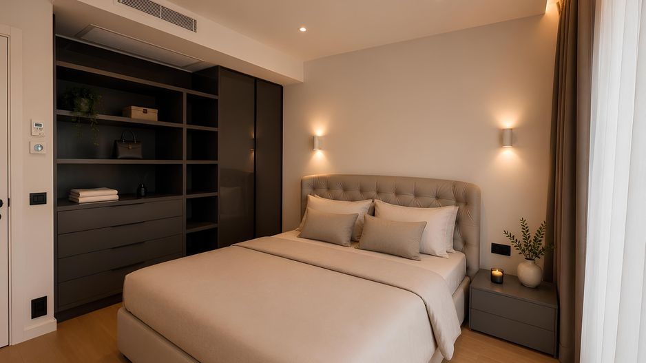 Apartament 3 camere cu terasă și vedere urbană | One Herăstrău Towers - Poză 13