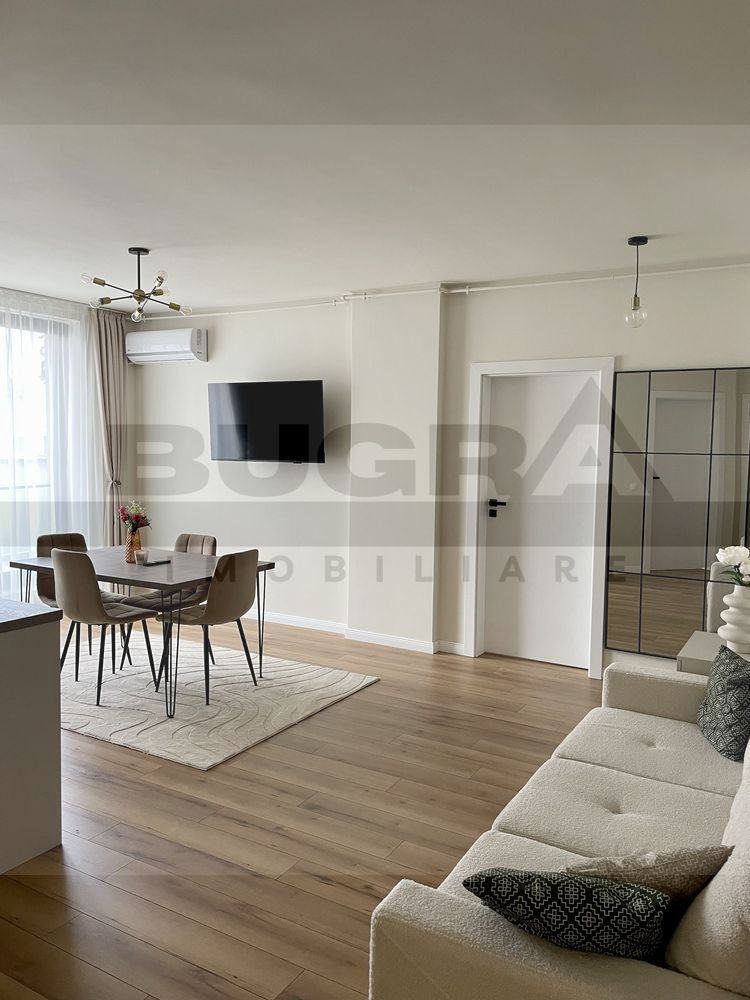 Apartament 3 camere, 2 bai, 57mp, teasa 11mp, parcare, zona Ira - Poză 2