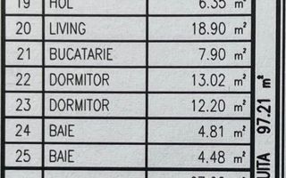 Apartament 3 camere, bloc nou, P+3, Ap.03, Parter, Bl.6 - CP2462162 - Poză 6