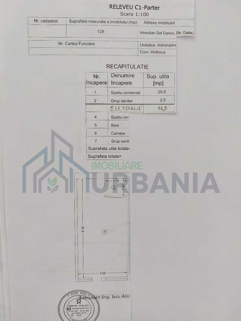 Inchiriere spatiu pentru CABINET MEDICAL - DANCU - Poză 1
