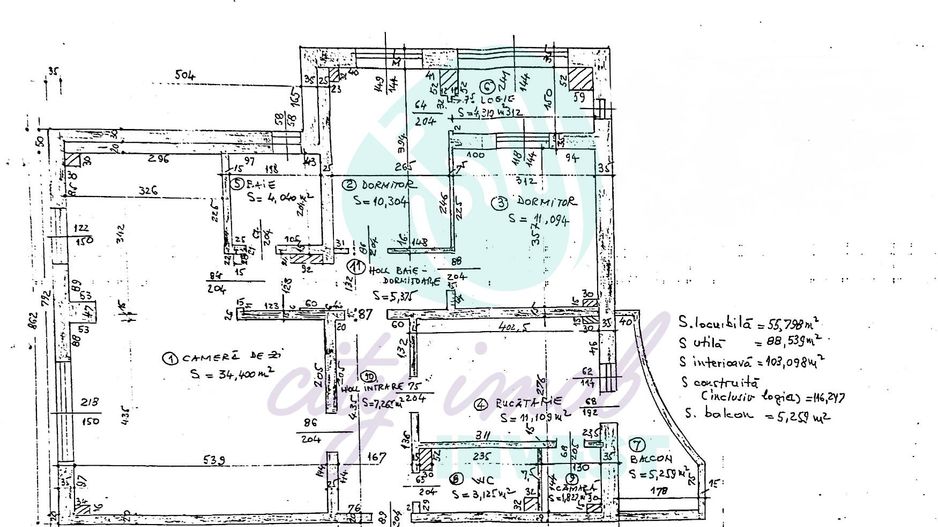 4 camere ultracentral | Lângă Parlament și Parcul Izvor | 103 mp - Poză 6