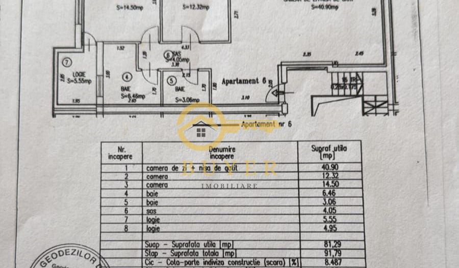 Apartament cu 3 cam in Hipodrom- etaj 2, 2 balcoane - Poză 10