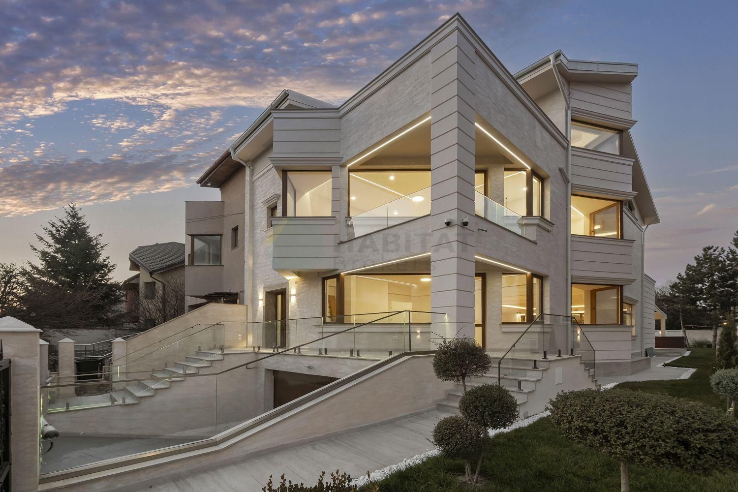 Vilă de lux  | Pipera – 7 camere, 5 băi, 4 terase | 1.500.000 EUR - Poză 1