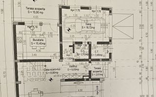 🏡 Vilă luminoasă, 4 camere, cu teren generos – Com. Plopu - Schiță 61