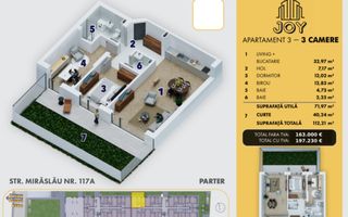 5 Min-Metrou Berceni-3 Camere Cu Gradina - Poză 8