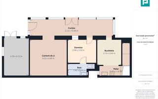 Apartament 3 camere  la curte  - Odobescu - Poză 38