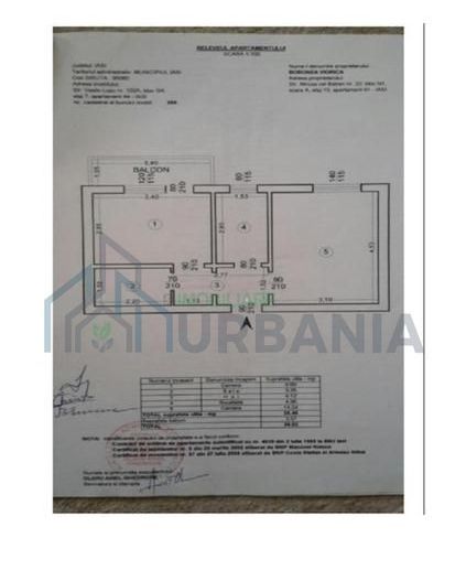 De vanzare apartament 2 camere decomandat, Tatarasi, etaj intermediar - Poză 5