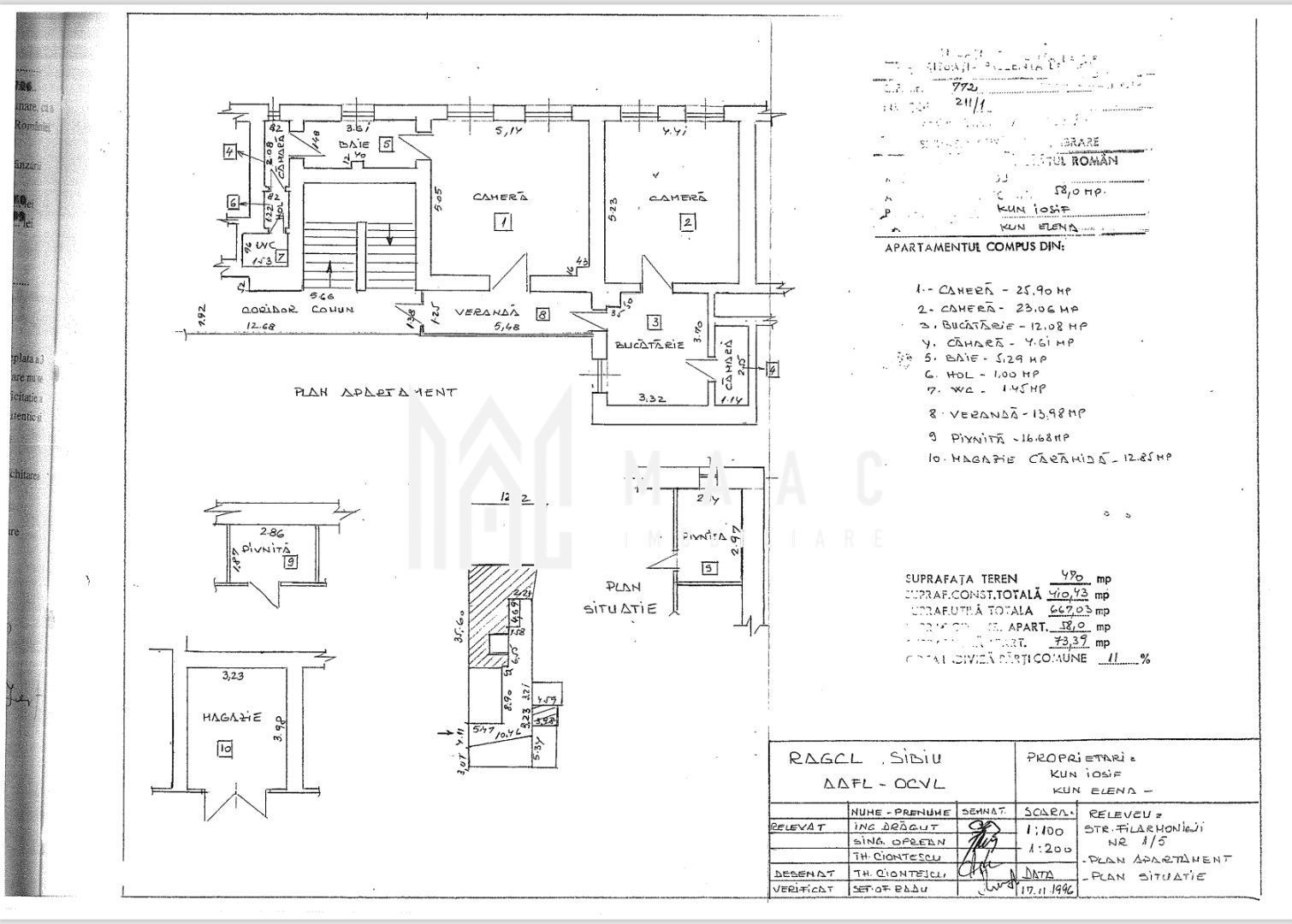 Apartament 4 camere | Ultracentral Sibiu | 88 mp, 2 băi - Poză 21