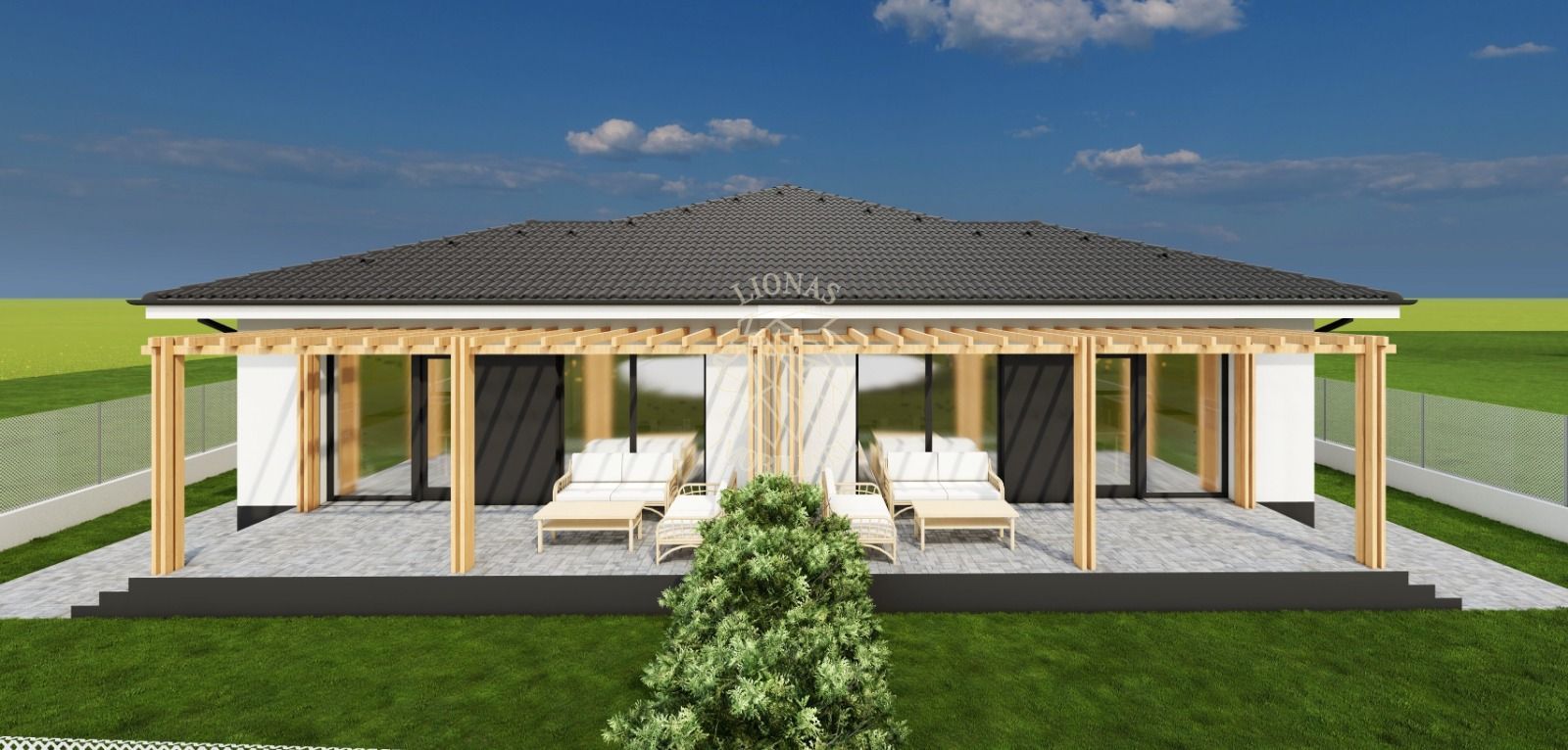 Casa Finisata 4 camere 107 mp-terasa-teren 388 mp-Aerodrom - Poză 2