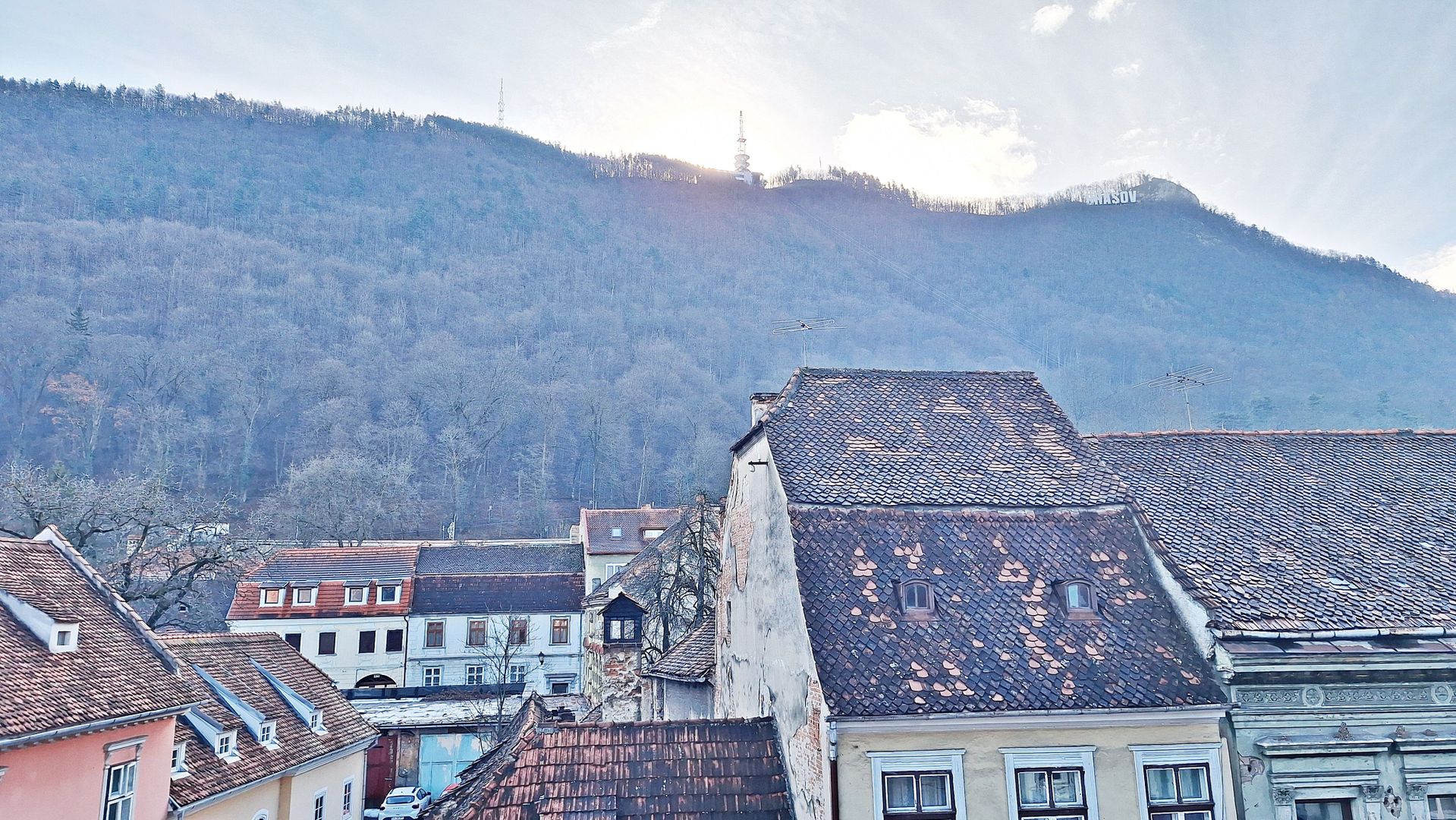 In Centrul Istoric al Brasovului apartament 100mp, vedere panoramica Comision 0! - Poză 24