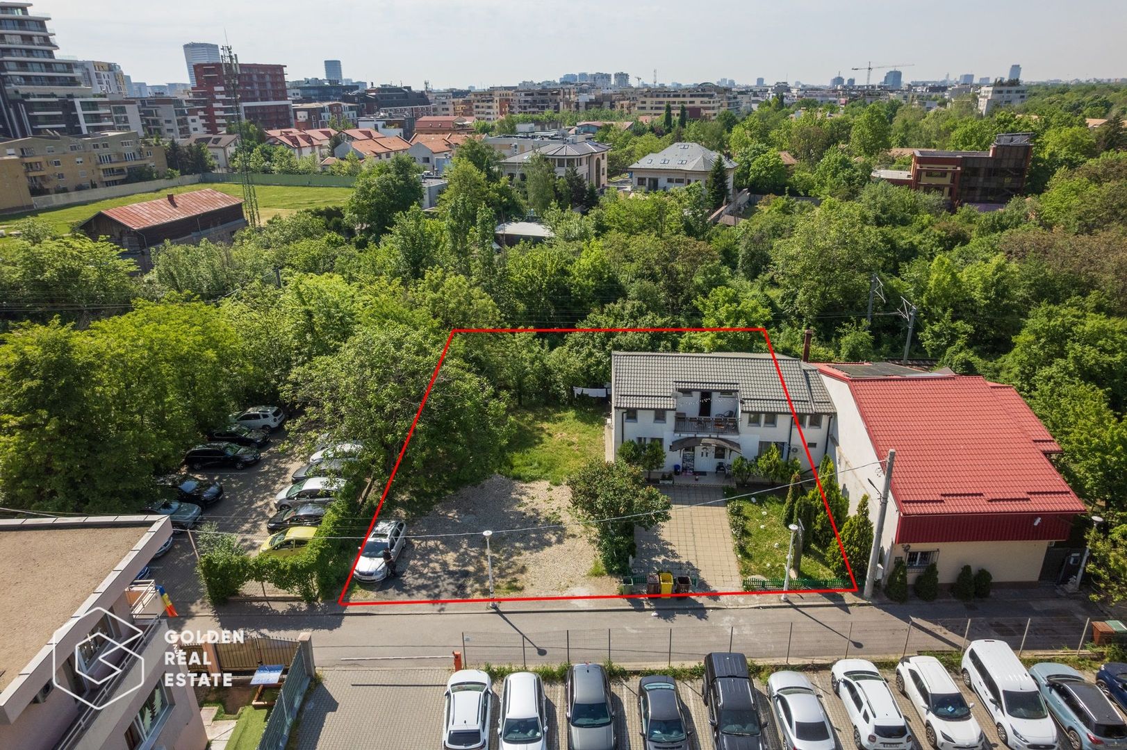 Teren de vânzare, Aviației, 521 mp, front 27 ml - Poză 1