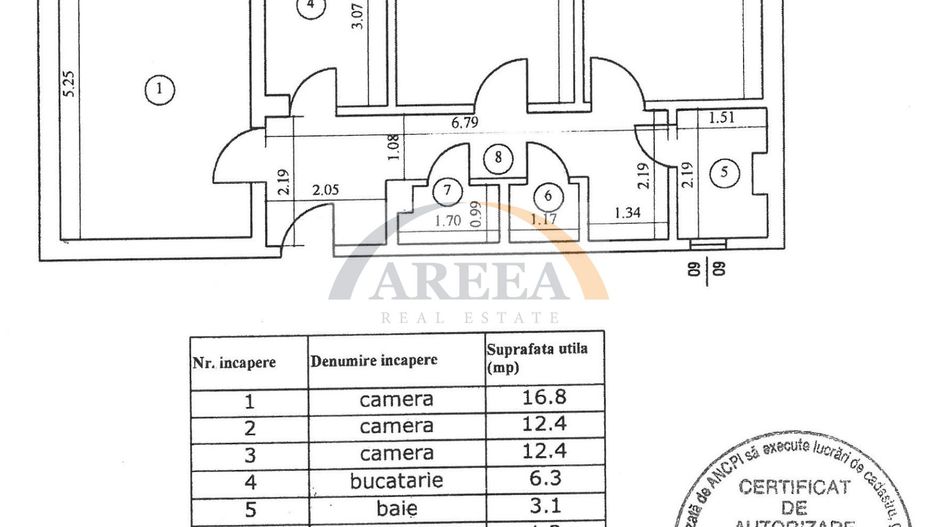 OPORTUNITATE - 3 camere decomandate, 70 mp utili, et 3 - Bucur Obor - Poză 18