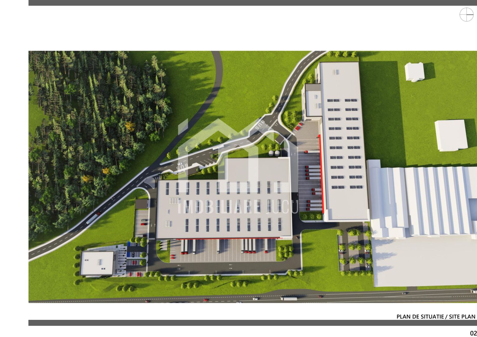 Parc Industrial Logistic - Apahida | 44.095 mp teren | Front 195 m - Poză 1
