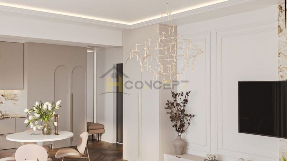 Apartament cu 3 camere, stradal, parcare subteran, vedere superba - Poză 5