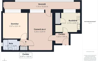 Apartament 2 camerede vânzare în zona Dristor - Poză 11