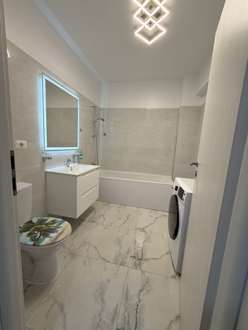 AP. 2 CAMERE - 82 MP, BLOC NOU, MOBILAT MODERN, PARCARE INCLUSA - Poză 5