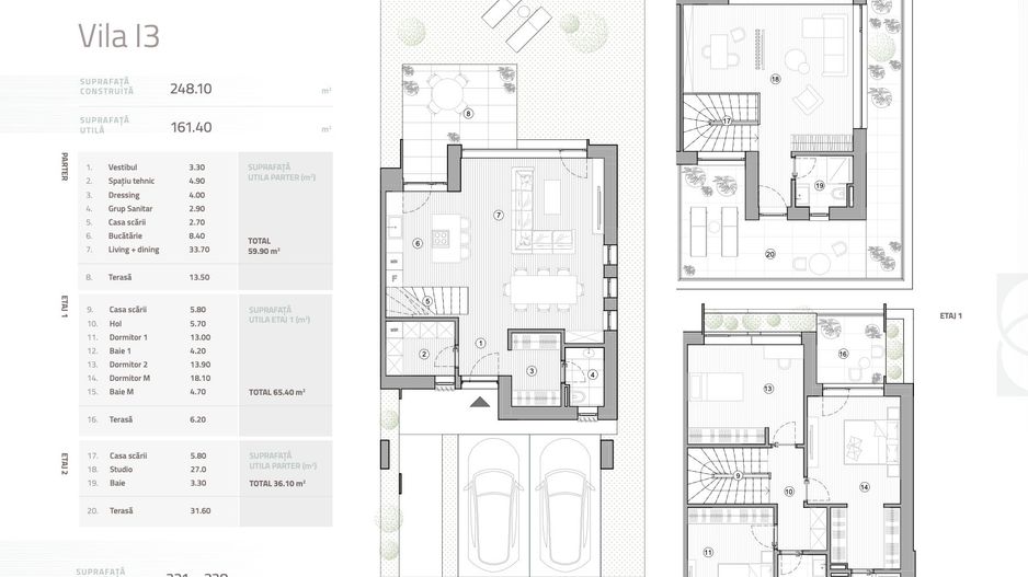 Vila de lux | Rooftop | Ansamblu exclusivist | Pipera - Schiță 3