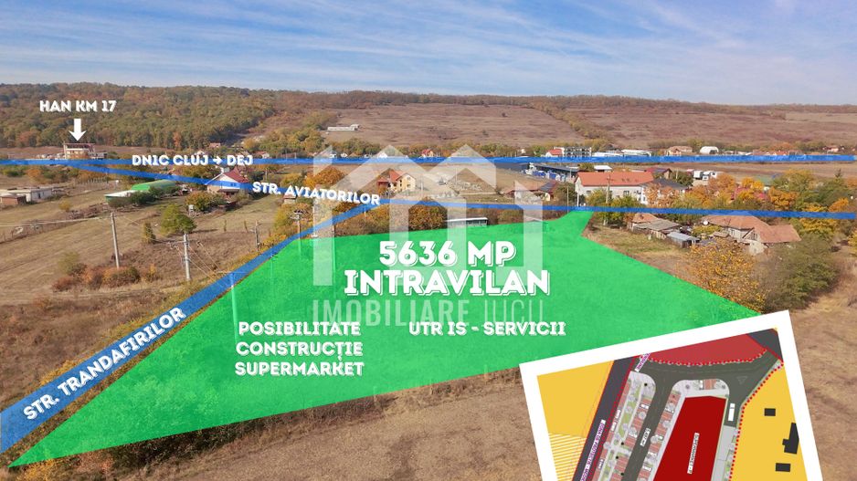 Teren intravilan 5.636 mp UTR Is – Jucu de Mijloc - Comercial/Servicii - Poză 2