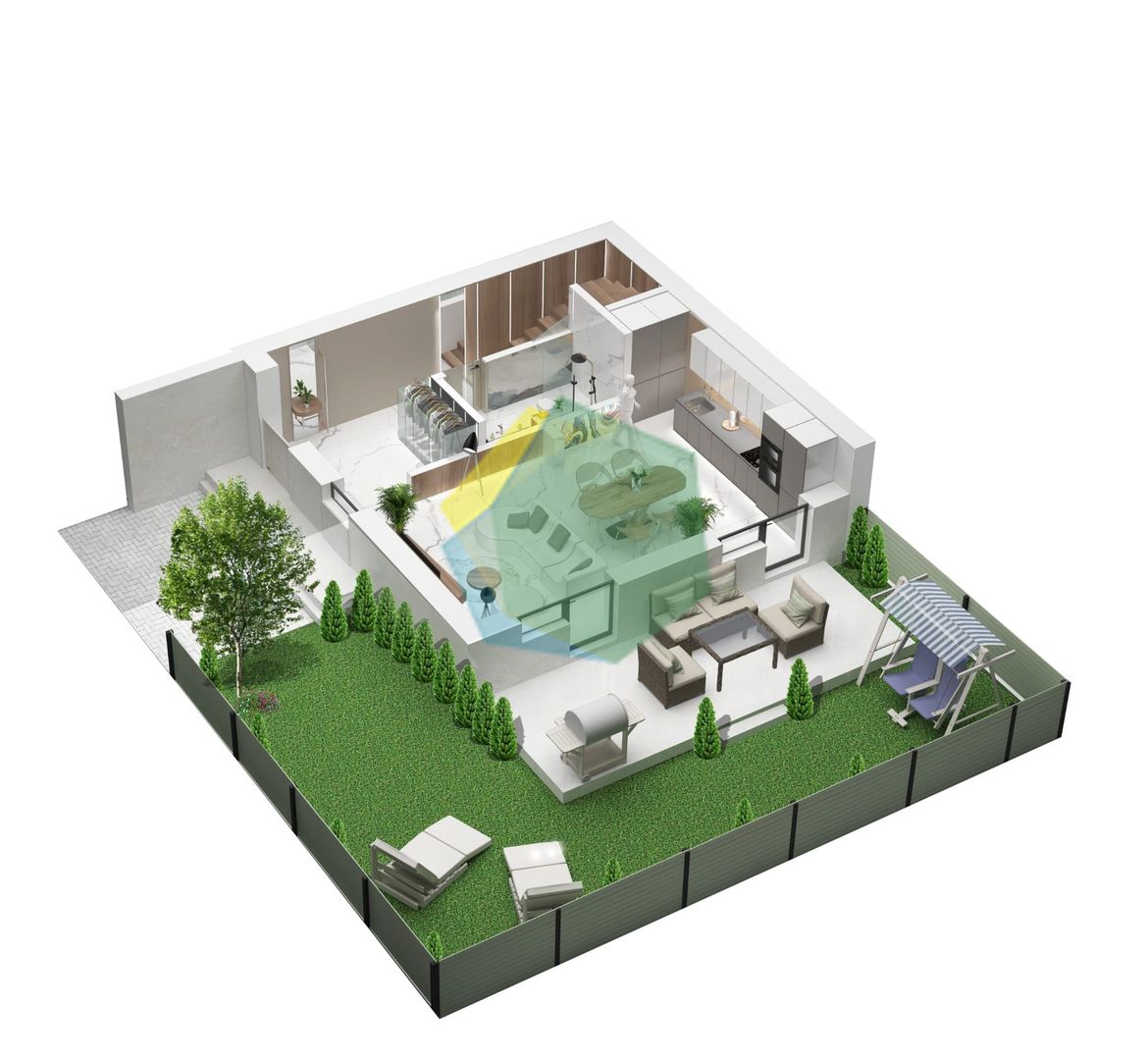 Vila urbana finalizata - te poti muta imediat. Comision 0 - Poză 13