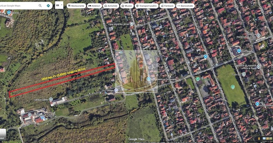 Teren 5.800 mp Timișoara Ghiroda - Poză 3