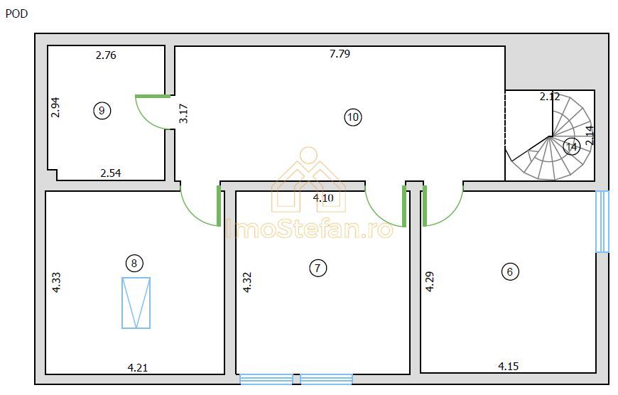 Apartament 5 camere | 175 mp utili | Militari Residence - Poză 10